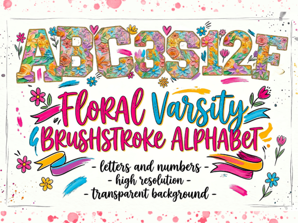 Floral Alphabet PNG and Alphabet Letters PNG: A Comprehensive Guide for Digital Creators