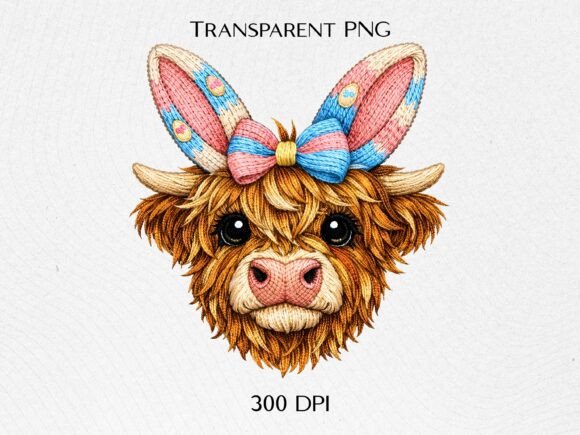 Highland Cow Bunny Ears PNG: A Practical Guide for Seasonal Design and Sublimation