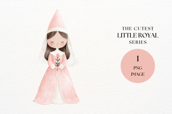 Medieval Princess Girl Clipart Art