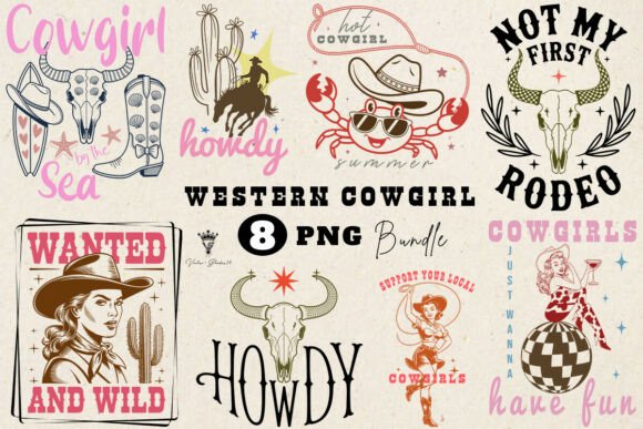 Unleashing Western Charm: A Complete Guide to the Cowgirl PNG Sublimation Bundle